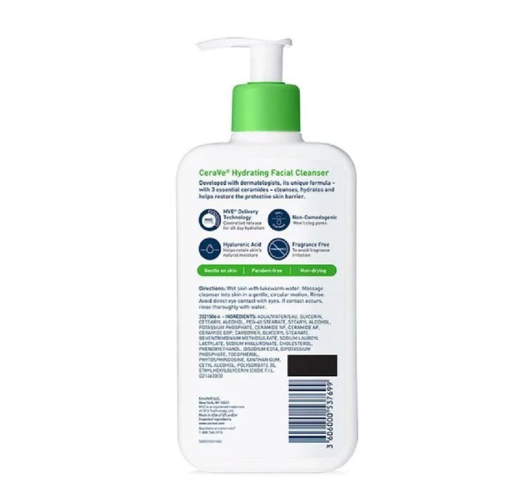 Cerave Hydrating Facial Cleanser