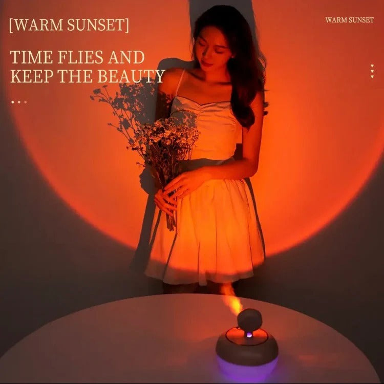 Sunset Lamp And Air Humidifier