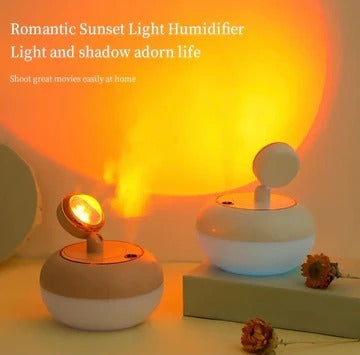 Sunset Lamp And Air Humidifier